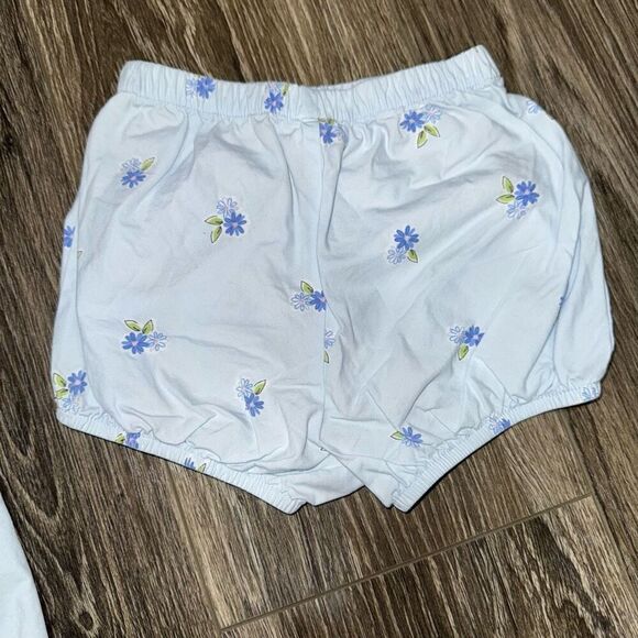 Carters 24 months Blue Floral Dress & Bloomers - Picture 4 of 6